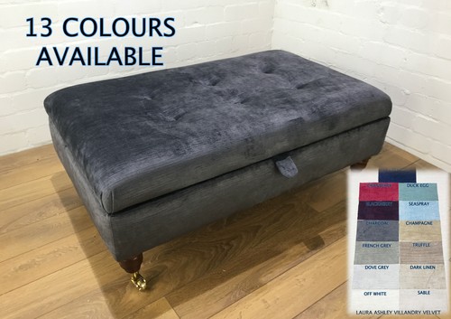 Storage footstool bed end - storage, -bed