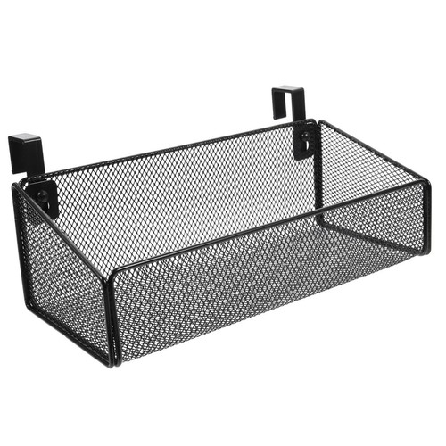 Bedside hanging basket - basket,, black