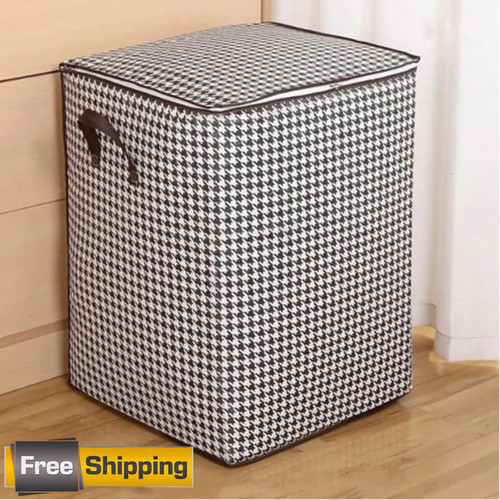 Foldable storage box with - storage,