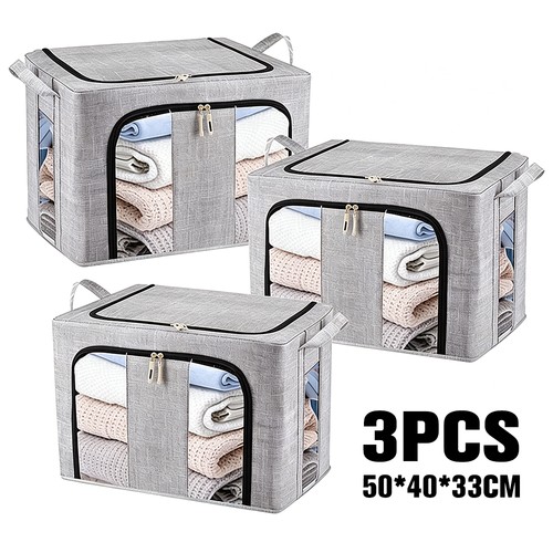 3pcs fabric storage box - fabric,