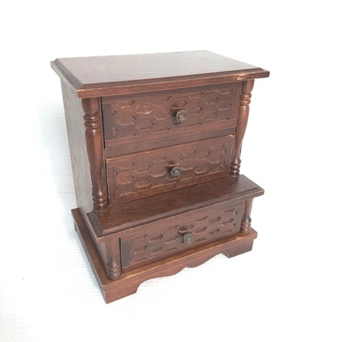 Vtg wood musical - wood, 3