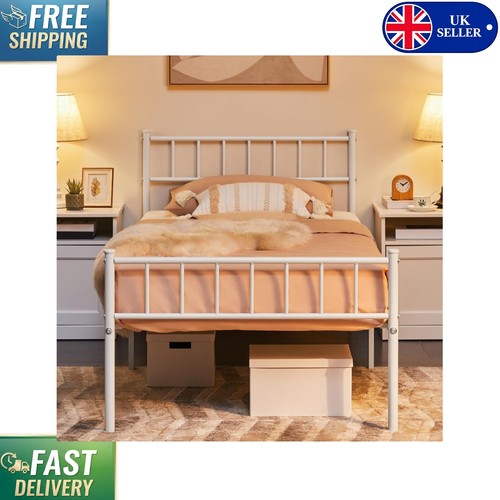Sturdy 3ft single bed frame - bed,