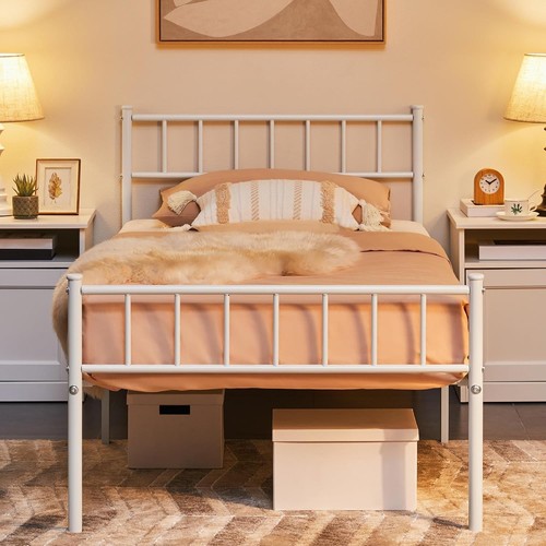 3ft single metal bed - 3ft,