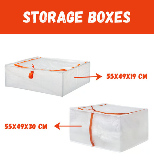 Storage bag zip cube closure - storage,